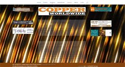 Desktop Screenshot of copperworldwide.com