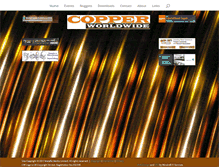 Tablet Screenshot of copperworldwide.com